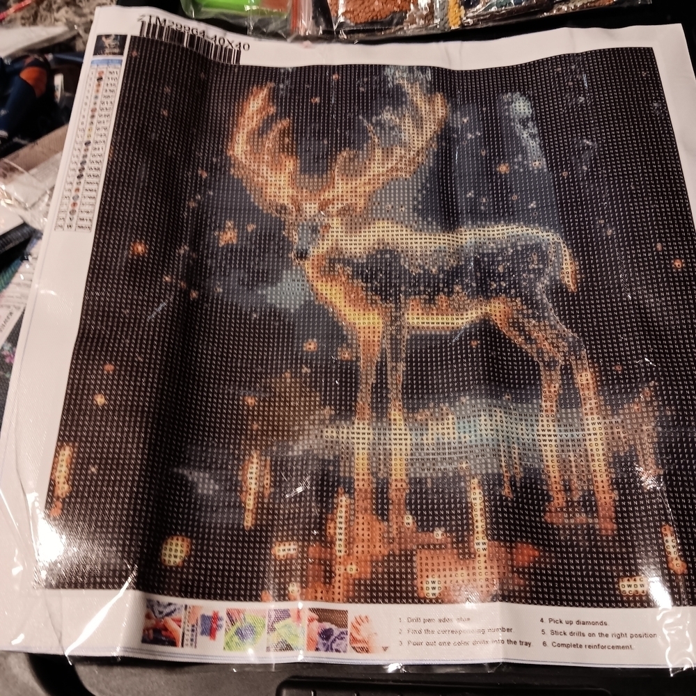 Harry Potter Magical Buck Diamond Art Painting Kit 40x40